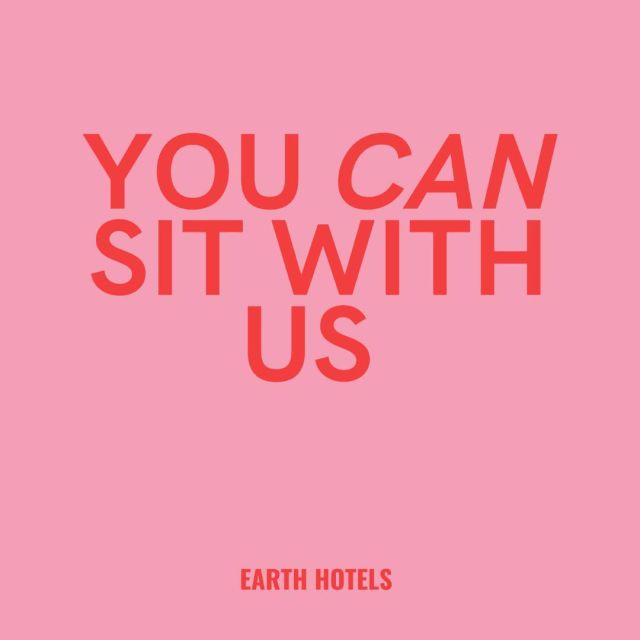 We're boutique, but you can sit with us :) ⁠
⁠
Earth Hotels is a new design centric hotel offering a range of experiences.  From day to night, work to fun, chill to fun, we can't wait to welcome you. ⁠
⁠
Coming soon to the UAE. ⁠
.⁠
.⁠
.⁠
⁠
#EarthHotels #ecoconscious #designhotel #boutiquehotel #vacay #staycation #ecotraveller #lifestyle #instatravel #travelpic #igtravel #travelgram #explore #adventure #getaway #travel #tourism #hospitality #dubai #mydubai #dxb #dubailife #dubailifestyle #loveuae #minimal #gallery #boutique #artsy #stylist #vintage